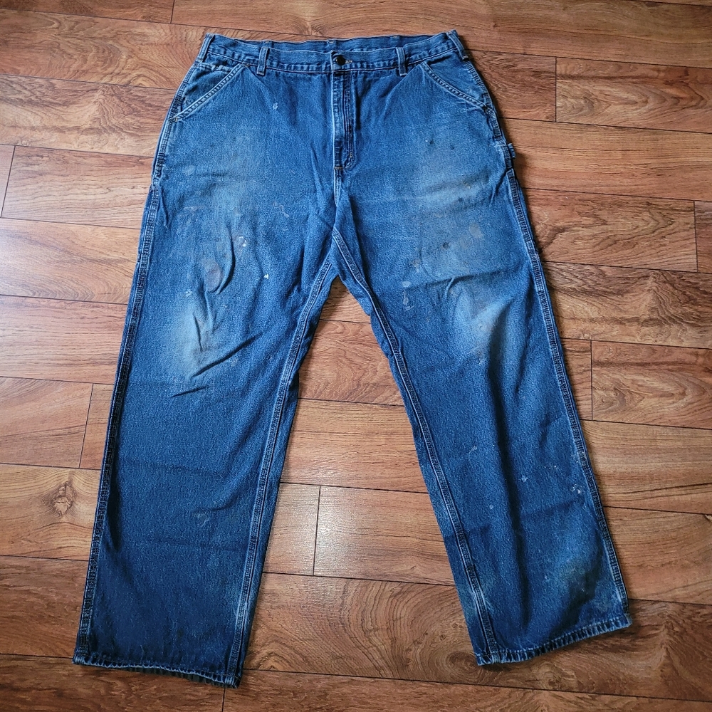 Mens Carhartt 40 x 32 Dungaree fit carpenter jeans